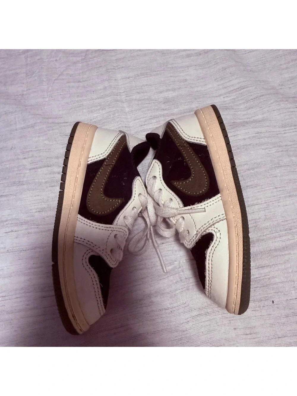 Nike Travis scott olive retro low OG SP shoes